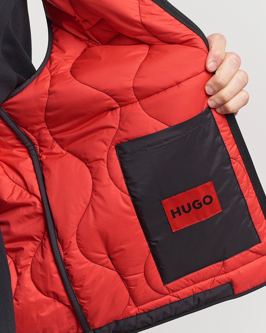 Hombres | Abrigos y chaquetas | HUGO | Bethano Vest Black