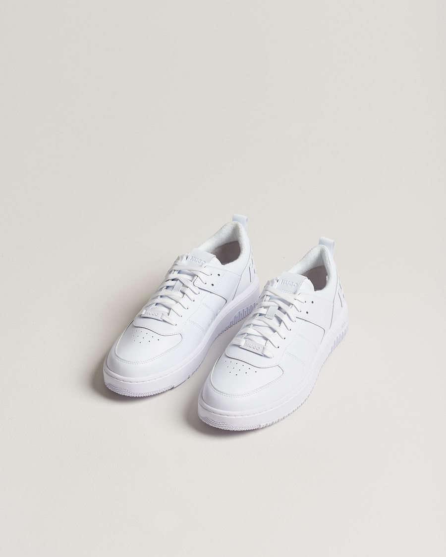 Hombres |  | HUGO | Kilian Leather Sneaker White