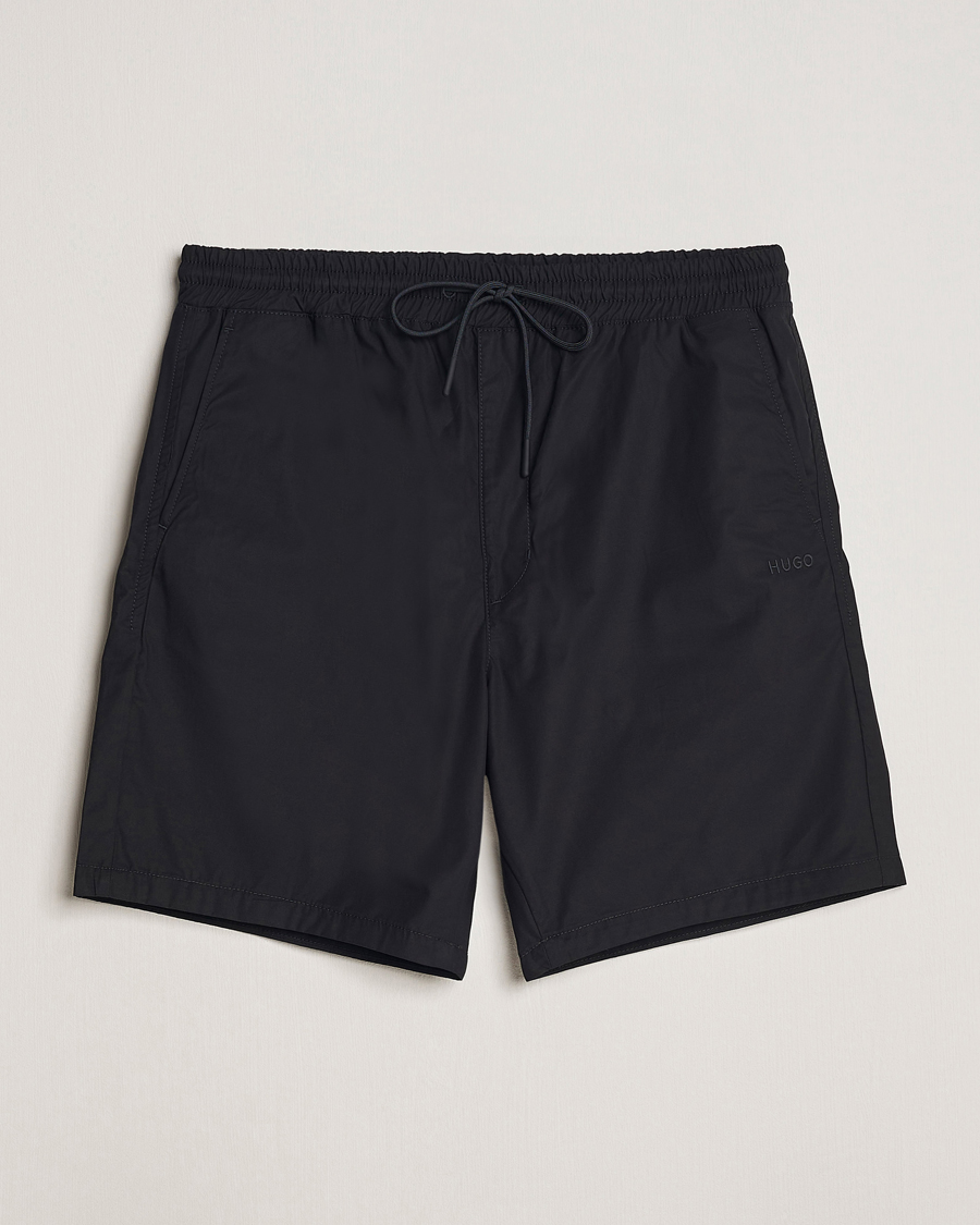 Hombres | Pantalones cortos | HUGO | Dan Cotton Sweatshorts Black