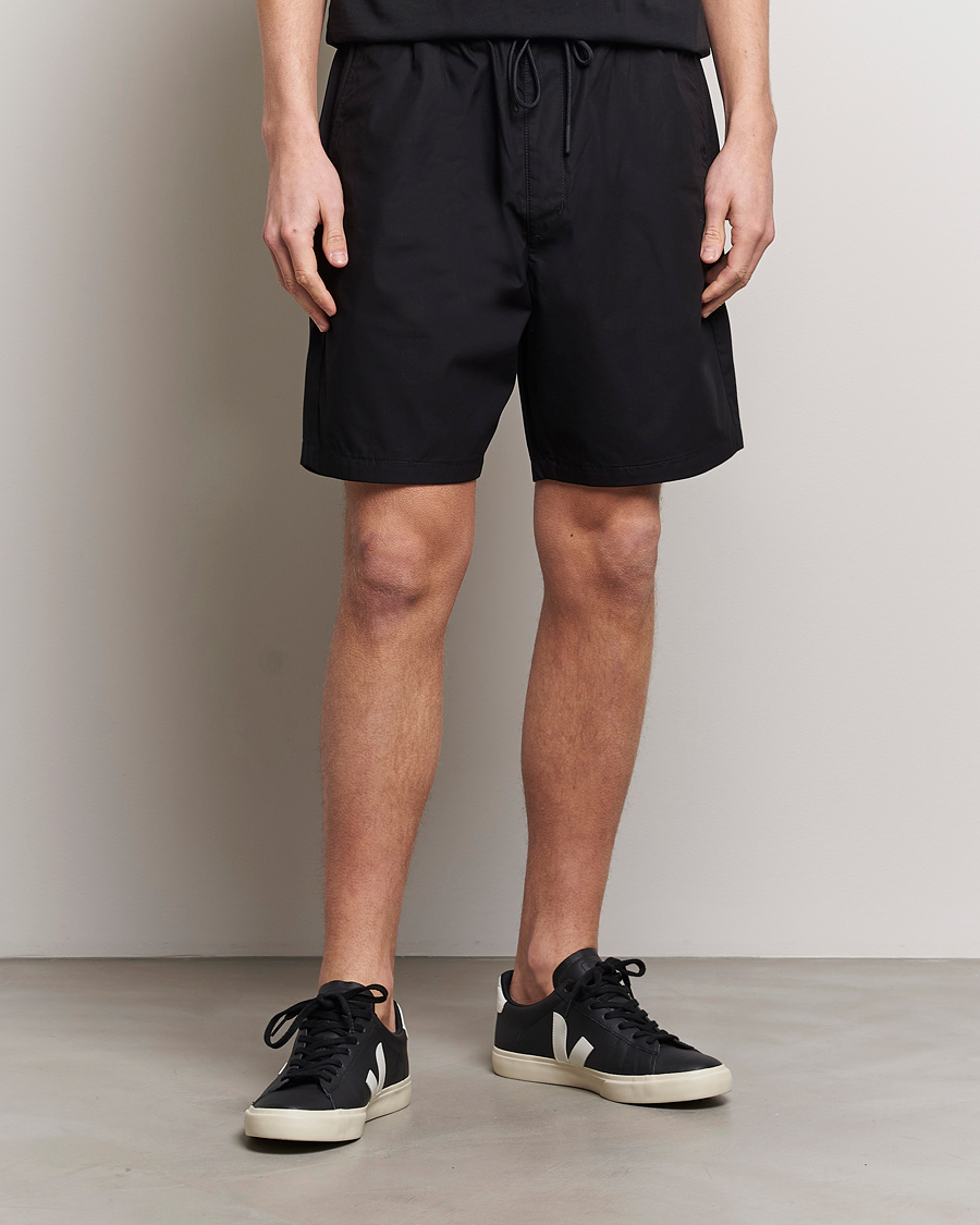 Hombres | Pantalones cortos de chándal | HUGO | Dan Cotton Sweatshorts Black