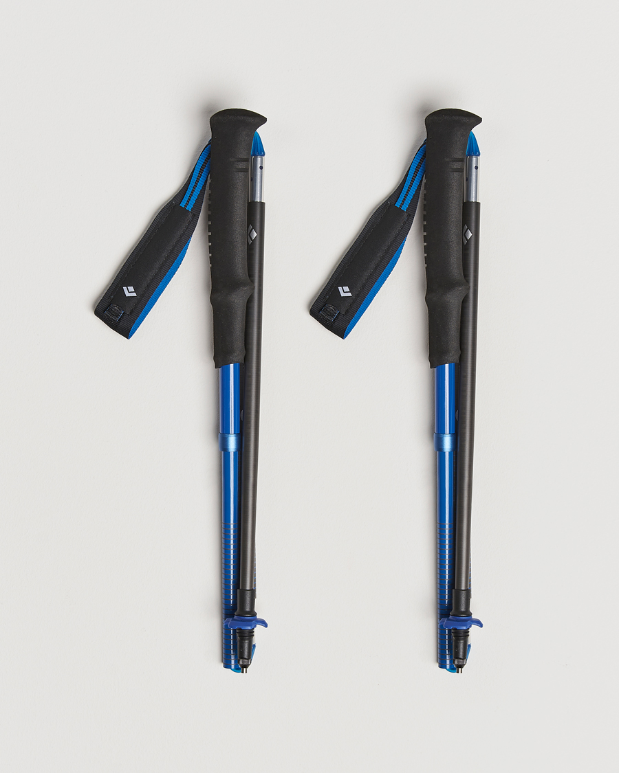 Hombres | Black Diamond Distance Carbon Z Trekking/Running Poles Ultra Blue | Black Diamond | Distance Carbon Z Trekking/Running Poles Ultra Blue
