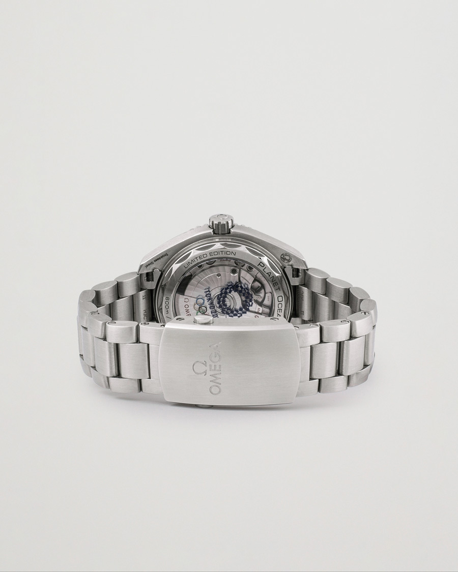 Hombres | Omega Pre-Owned Seamaster Planet Ocean Tokyo 208/2020 Silver | Omega Pre-Owned | Seamaster Planet Ocean Tokyo 208/2020 Silver