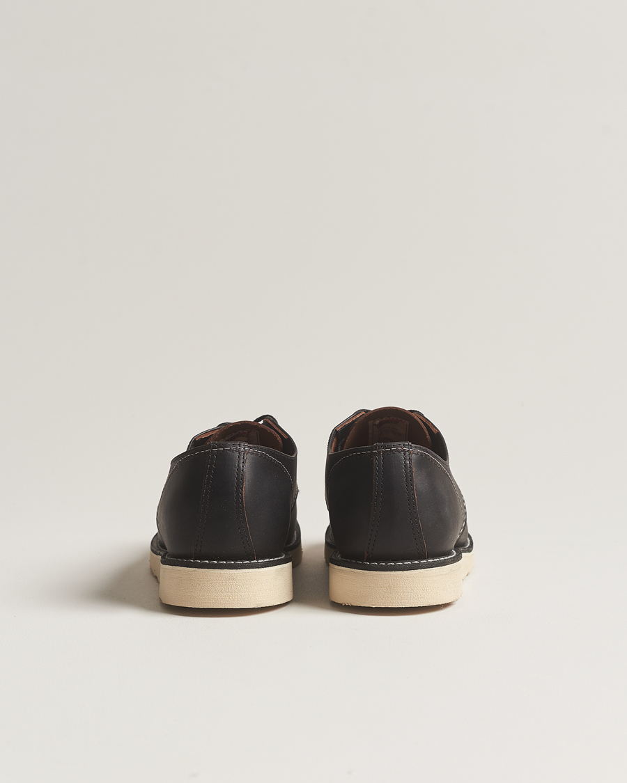 Hombres | Zapatos Oxford | Red Wing Shoes | Moc Toe Oxford Black Prairie Leather