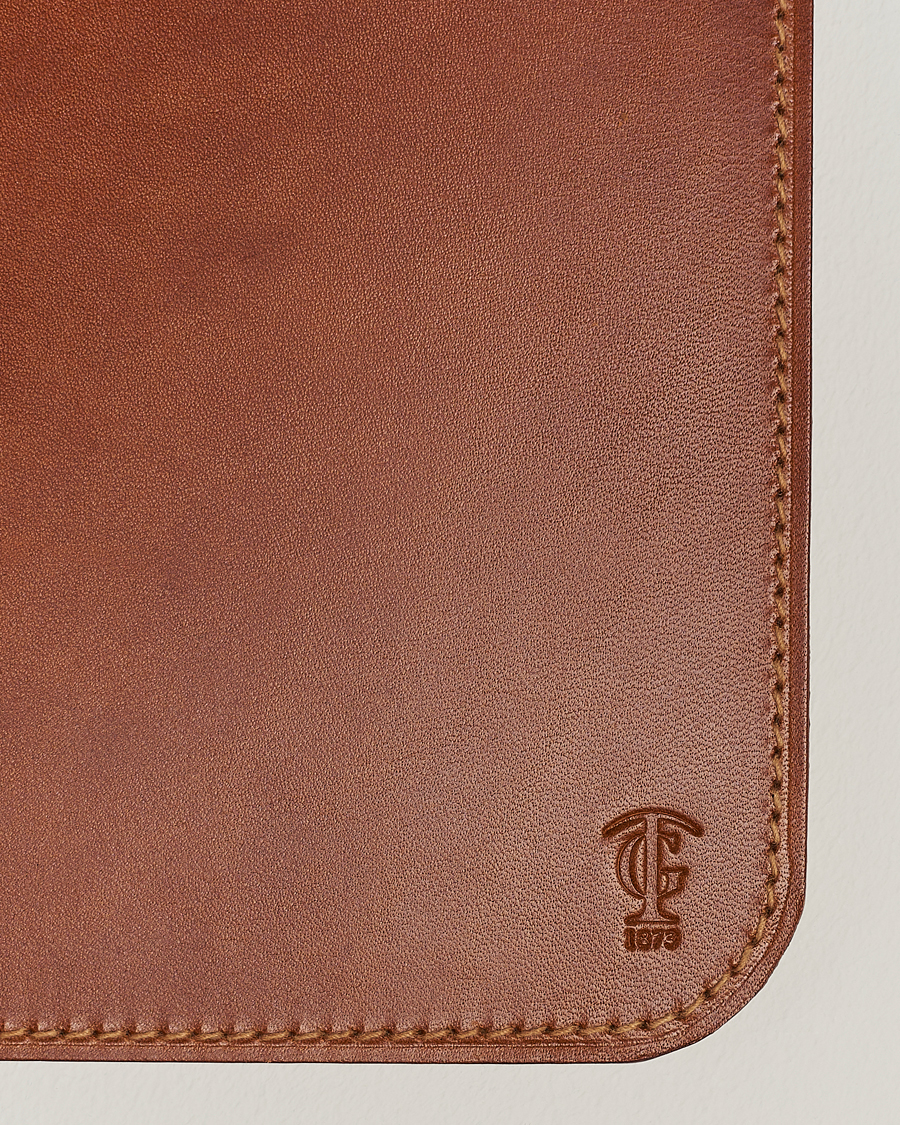Hombres | Hogar | Tärnsjö Garveri | Leather Desk Mat Light Brown