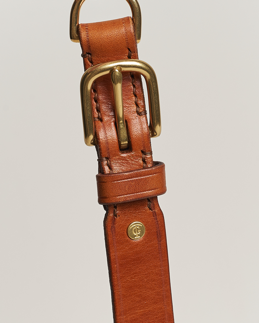 Hombres | Accesorios para perros | Tärnsjö Garveri | Leather Dog Collar Light Brown