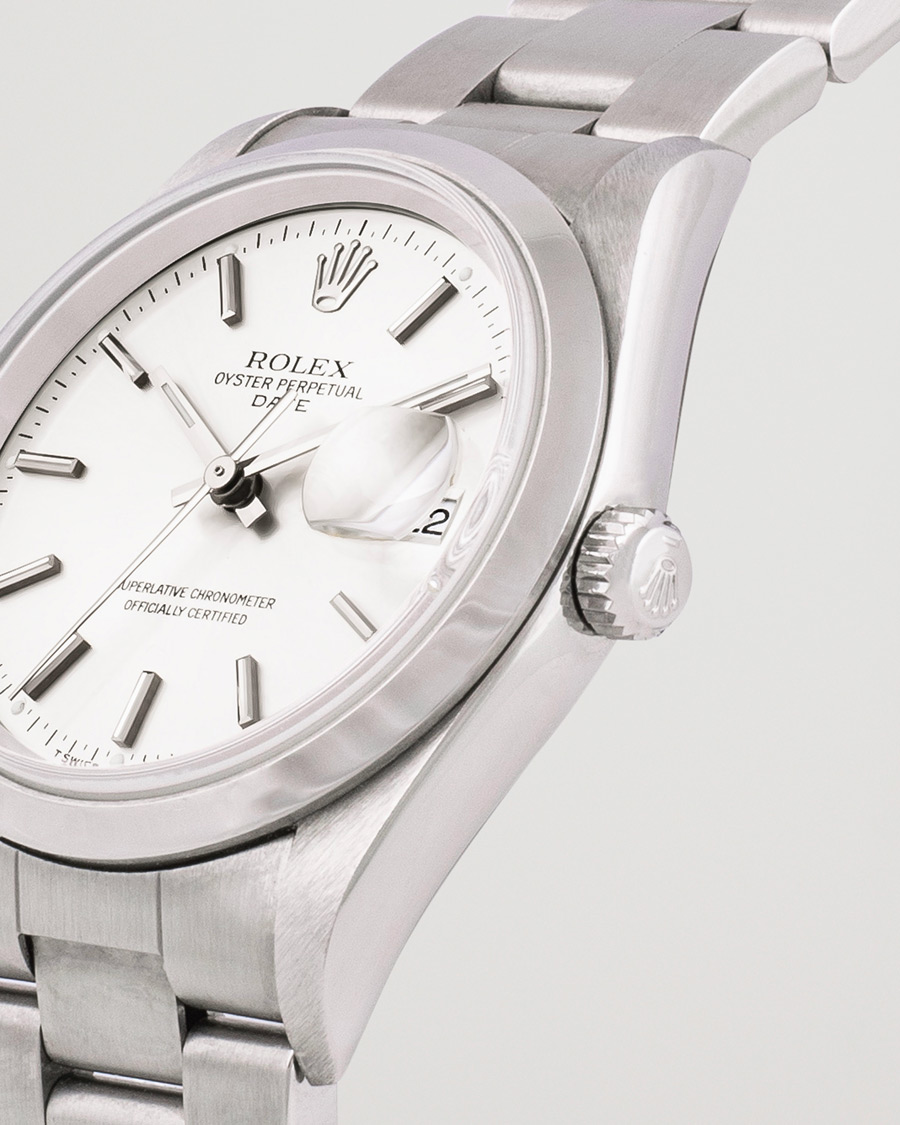 Hombres | Rolex Pre-Owned Date 15200 Oyster Perpetual Silver | Rolex Pre-Owned | Date 15200 Oyster Perpetual Silver