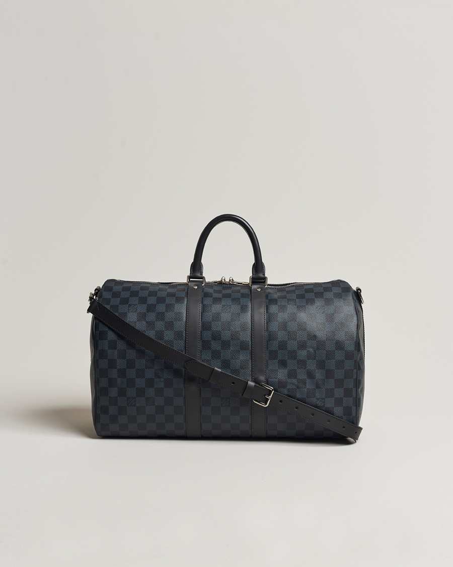Hombres | Louis Vuitton Pre-Owned Keepall Bandoulière 45 Damier Graphite | Louis Vuitton Pre-Owned | Keepall Bandoulière 45 Damier Graphite