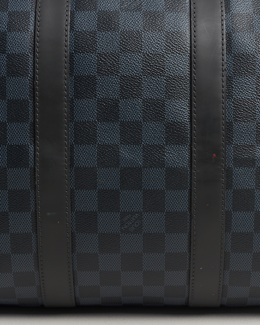 Hombres | Louis Vuitton Pre-Owned Keepall Bandoulière 45 Damier Graphite | Louis Vuitton Pre-Owned | Keepall Bandoulière 45 Damier Graphite