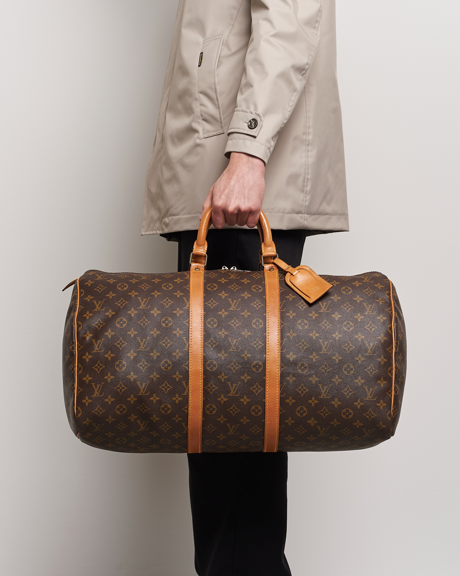 Hombres | Accesorios | Louis Vuitton Pre-Owned | Keepall 55 Bag Monogram 