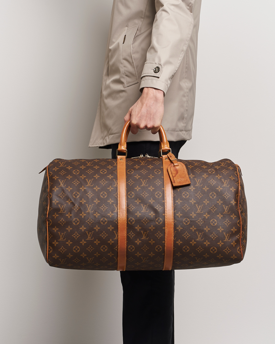 Hombres |  | Louis Vuitton Pre-Owned | Keepall 55 Bag Monogram 