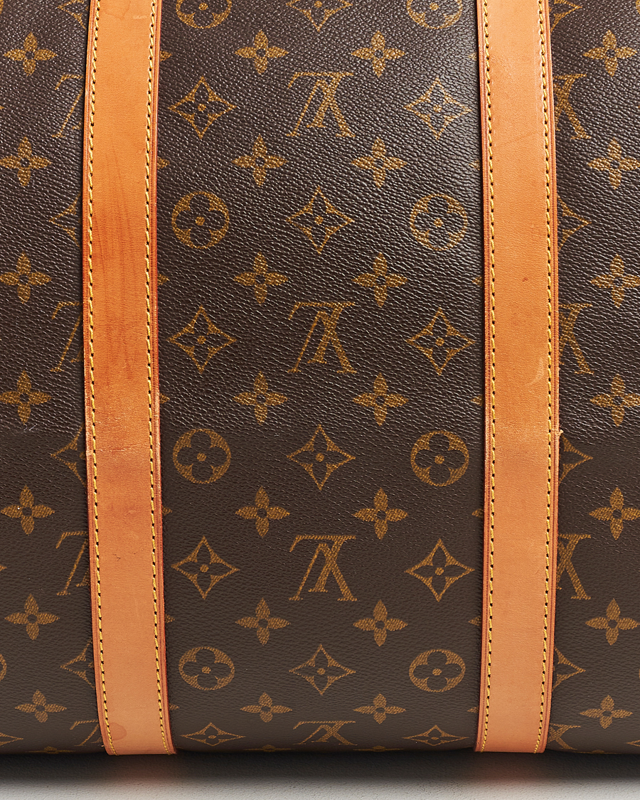 Hombres | Louis Vuitton Pre-Owned Keepall 55 Bag Monogram | Louis Vuitton Pre-Owned | Keepall 55 Bag Monogram