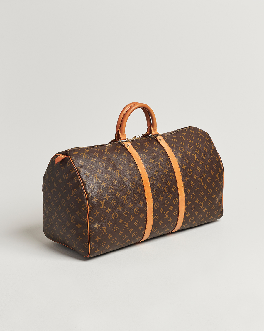 Hombres | Louis Vuitton Pre-Owned Keepall 55 Bag Monogram | Louis Vuitton Pre-Owned | Keepall 55 Bag Monogram