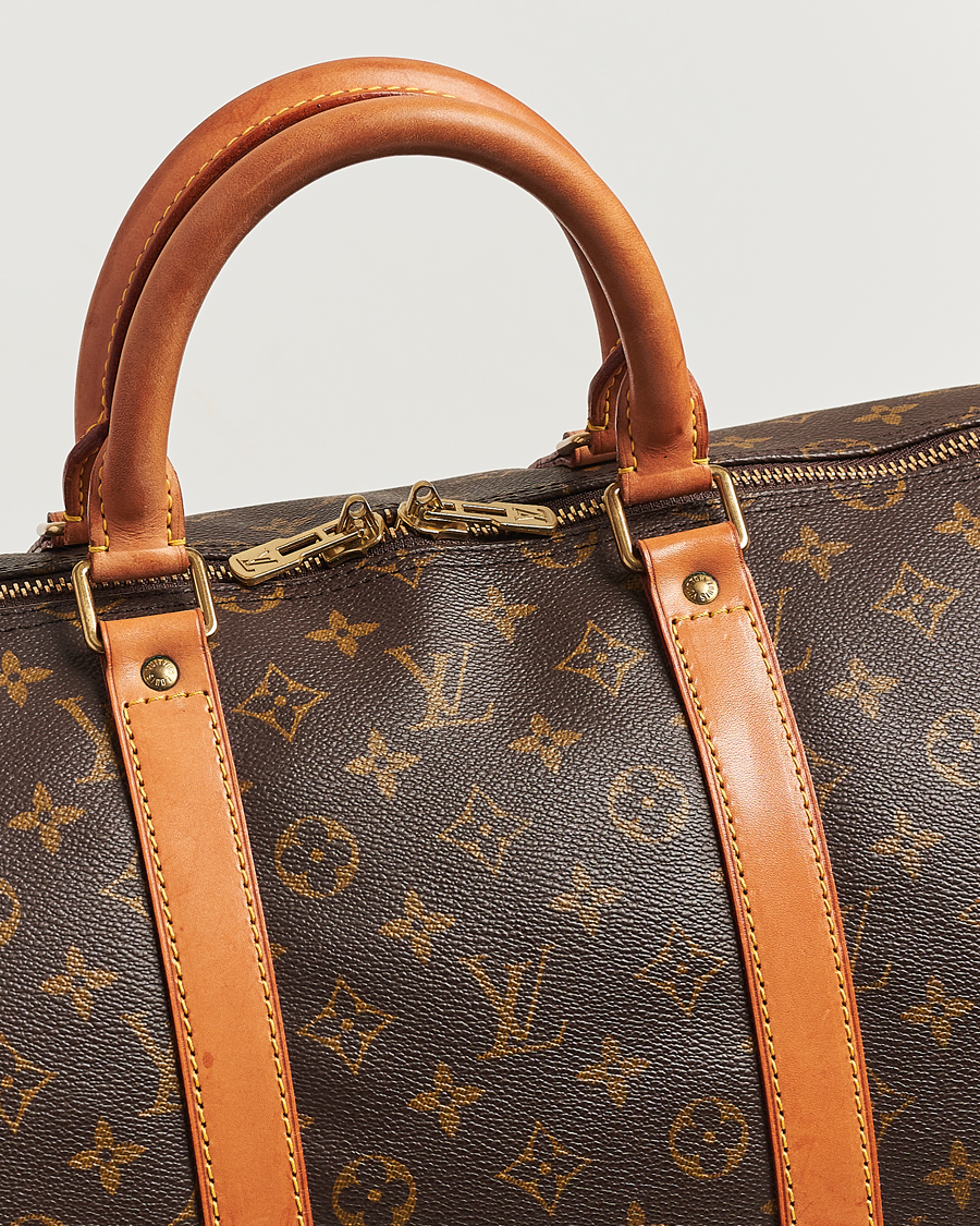 Hombres | Louis Vuitton Pre-Owned Keepall 55 Bag Monogram | Louis Vuitton Pre-Owned | Keepall 55 Bag Monogram