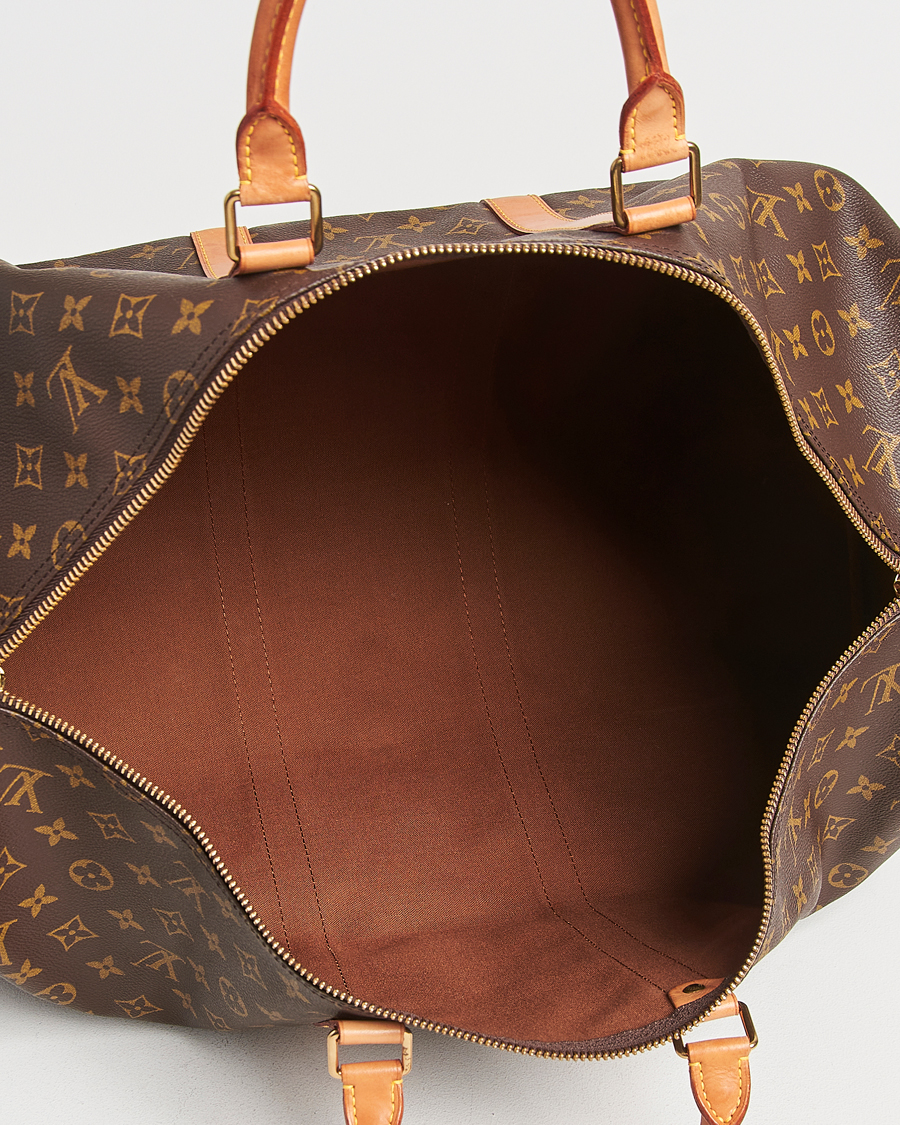 Hombres | Louis Vuitton Pre-Owned Keepall 55 Bag Monogram | Louis Vuitton Pre-Owned | Keepall 55 Bag Monogram