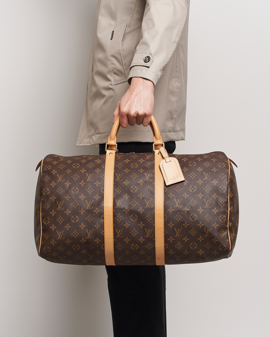 Hombres | Pre-owned Accesorios | Louis Vuitton Pre-Owned | Keepall 50 Bag Monogram 