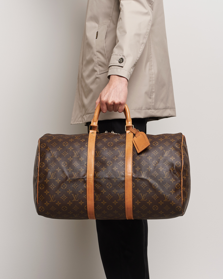 Hombres | Accesorios | Louis Vuitton Pre-Owned | Keepall 50 Bag Monogram 