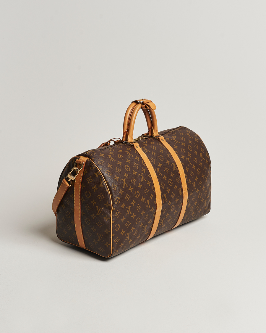 Hombres | Louis Vuitton Pre-Owned Keepall Bandoulière 50 Bag Monogram  | Louis Vuitton Pre-Owned | Keepall Bandoulière 50 Bag Monogram 