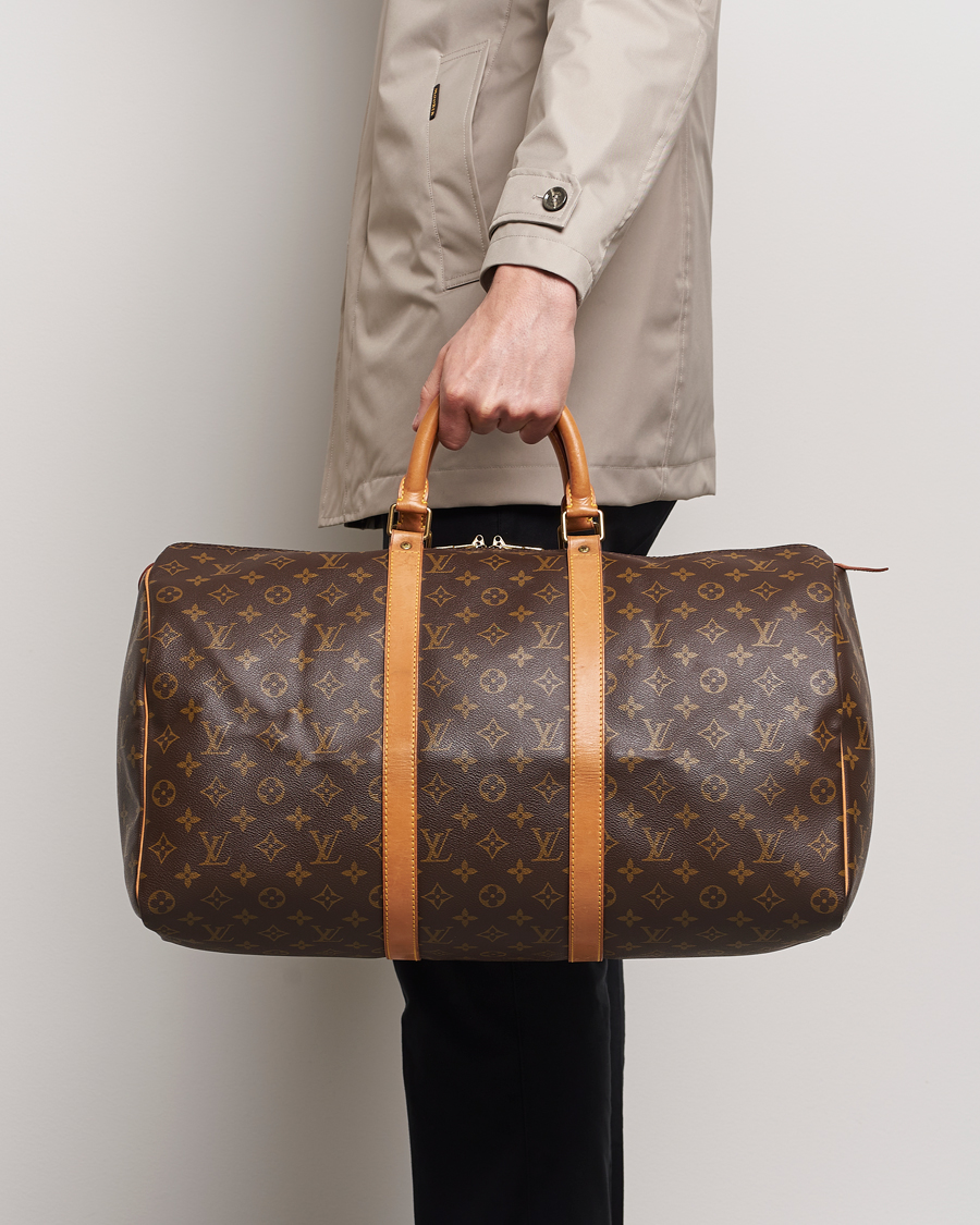 Hombres | Louis Vuitton Pre-Owned | Louis Vuitton Pre-Owned | Keepall 50 Bag Monogram 
