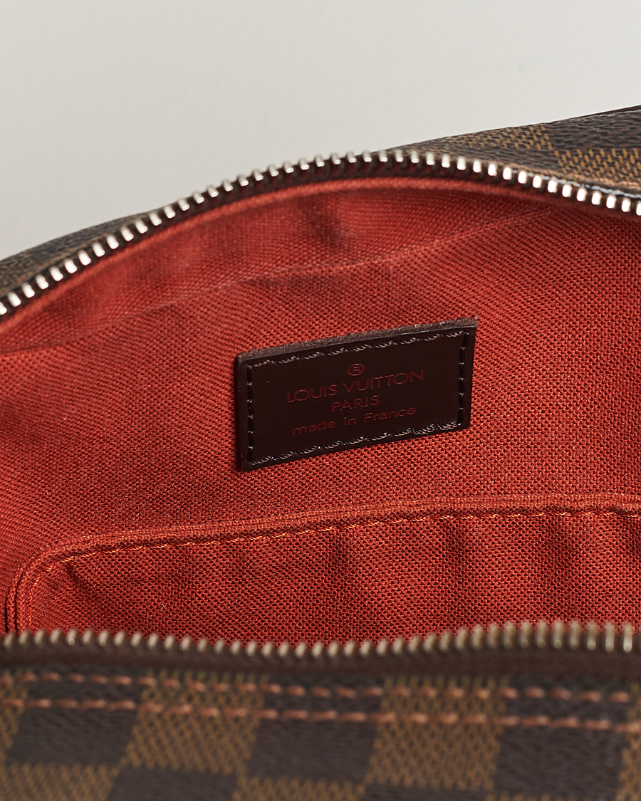 Hombres | Louis Vuitton Pre-Owned Olaf Shoulder Bag Damier Ebene | Louis Vuitton Pre-Owned | Olaf Shoulder Bag Damier Ebene