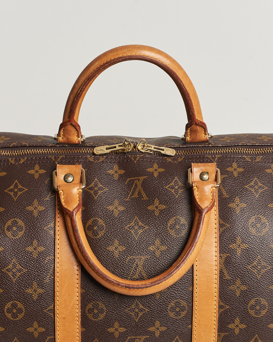 Hombres | Louis Vuitton Pre-Owned Keepall 55 Bag Monogram | Louis Vuitton Pre-Owned | Keepall 55 Bag Monogram