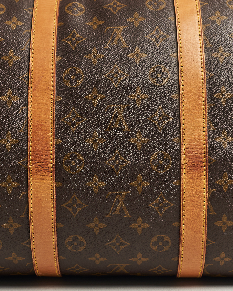 Hombres | Louis Vuitton Pre-Owned Keepall 55 Bag Monogram | Louis Vuitton Pre-Owned | Keepall 55 Bag Monogram