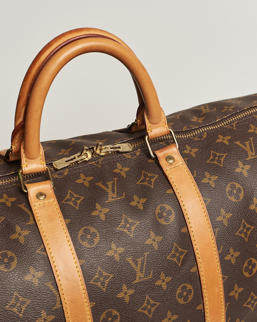 Hombres | Louis Vuitton Pre-Owned Keepall 55 Bag Monogram | Louis Vuitton Pre-Owned | Keepall 55 Bag Monogram