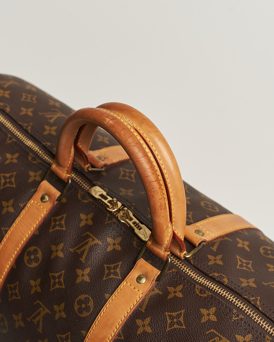 Hombres | Louis Vuitton Pre-Owned Keepall 55 Bag Monogram | Louis Vuitton Pre-Owned | Keepall 55 Bag Monogram
