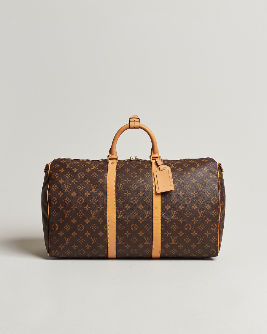 Hombres | Louis Vuitton Pre-Owned Keepall Bandoulière 50 Bag Monogram | Louis Vuitton Pre-Owned | Keepall Bandoulière 50 Bag Monogram