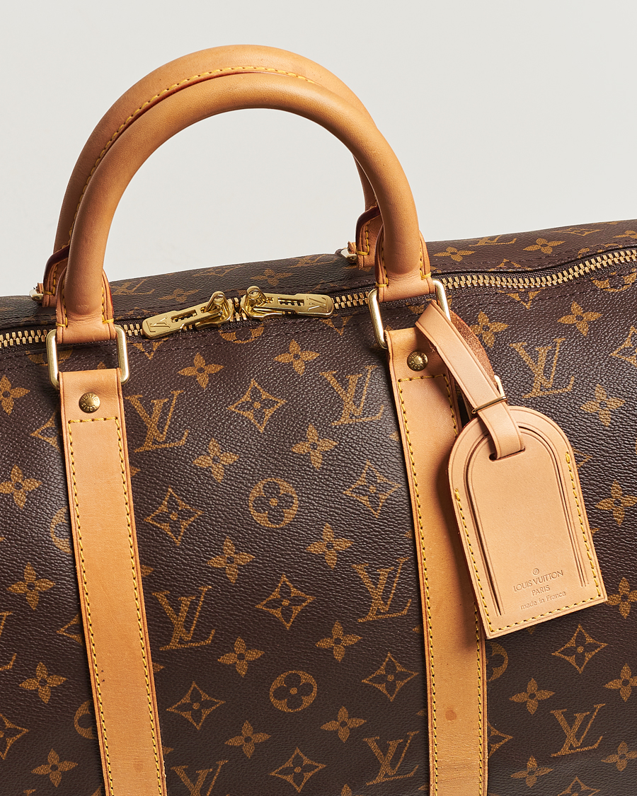 Hombres | Louis Vuitton Pre-Owned Keepall Bandoulière 50 Bag Monogram | Louis Vuitton Pre-Owned | Keepall Bandoulière 50 Bag Monogram