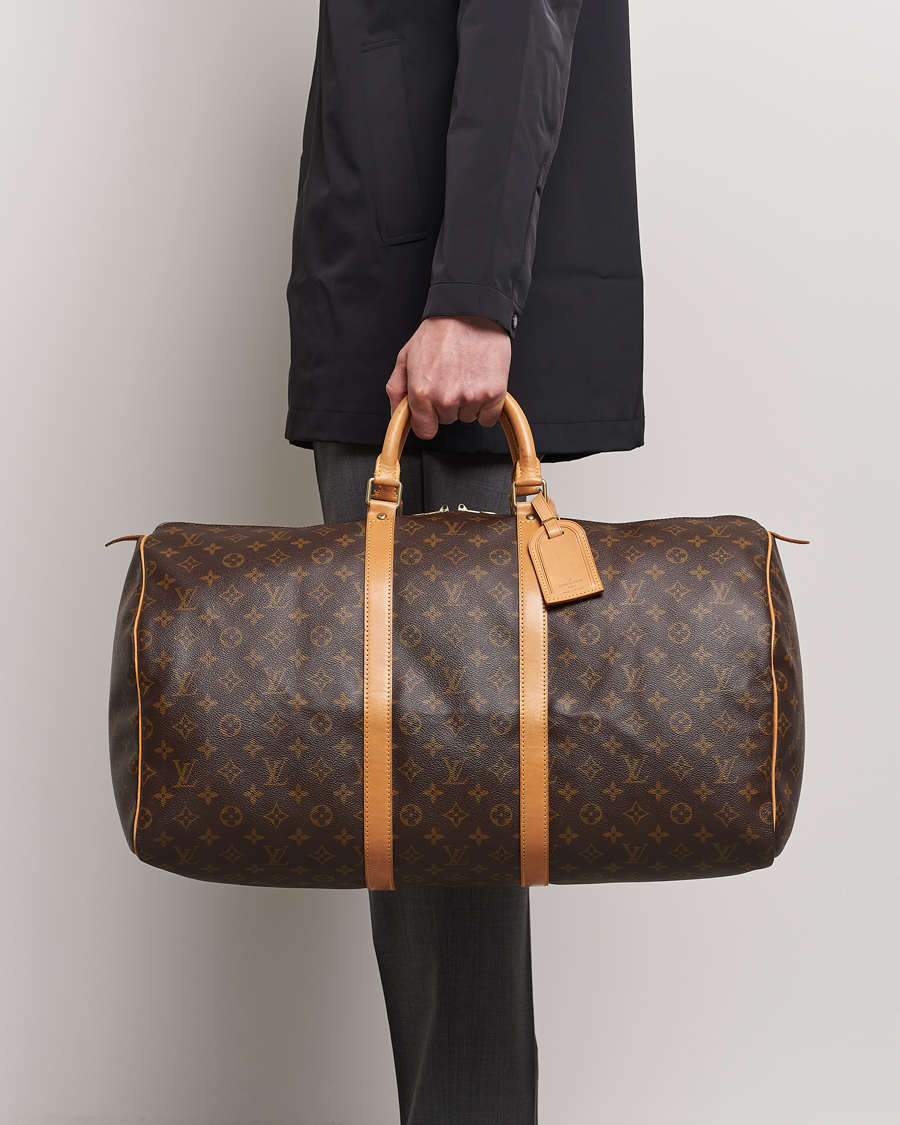 Hombres | Pre-owned Accesorios | Louis Vuitton Pre-Owned | Keepall 55 Monogram 