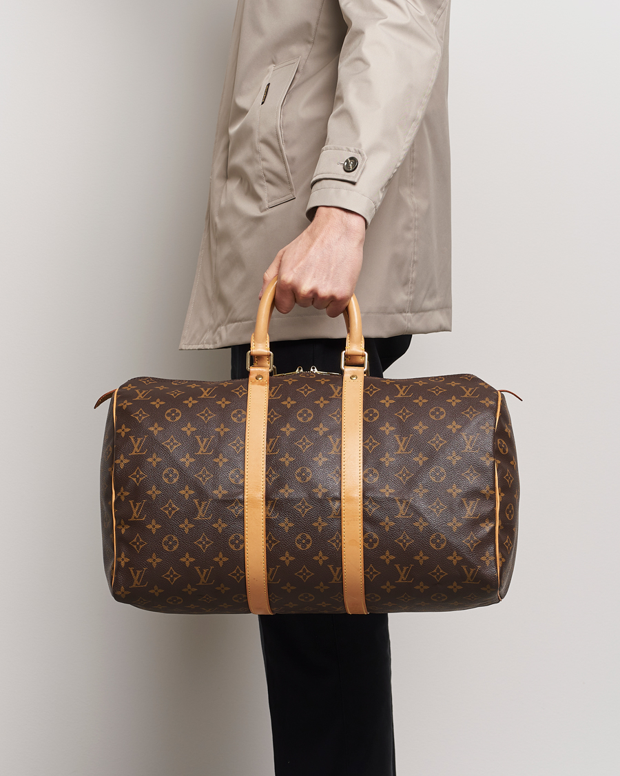 Hombres | Louis Vuitton Pre-Owned | Louis Vuitton Pre-Owned | Keepall 45 Bag Monogram 