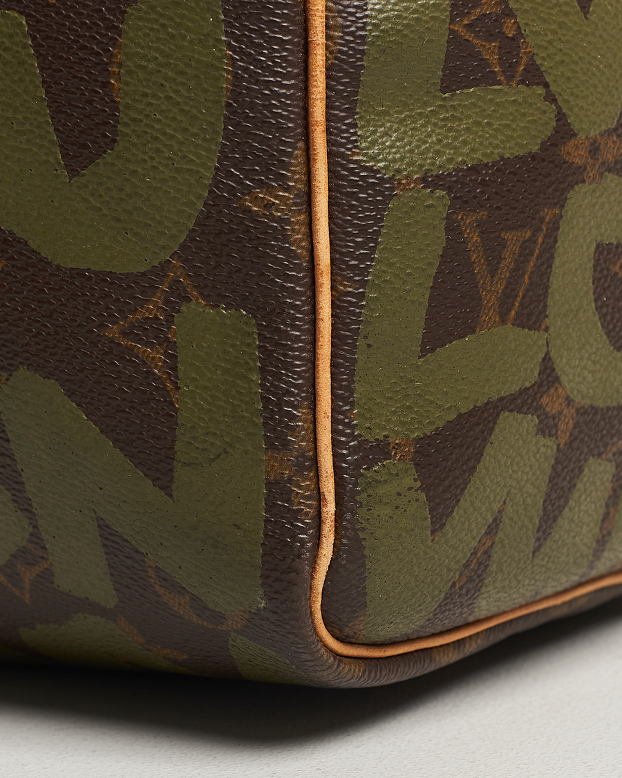 Hombres | Louis Vuitton Pre-Owned Keepall 50 Bag Graffiti  | Louis Vuitton Pre-Owned | Keepall 50 Bag Graffiti 