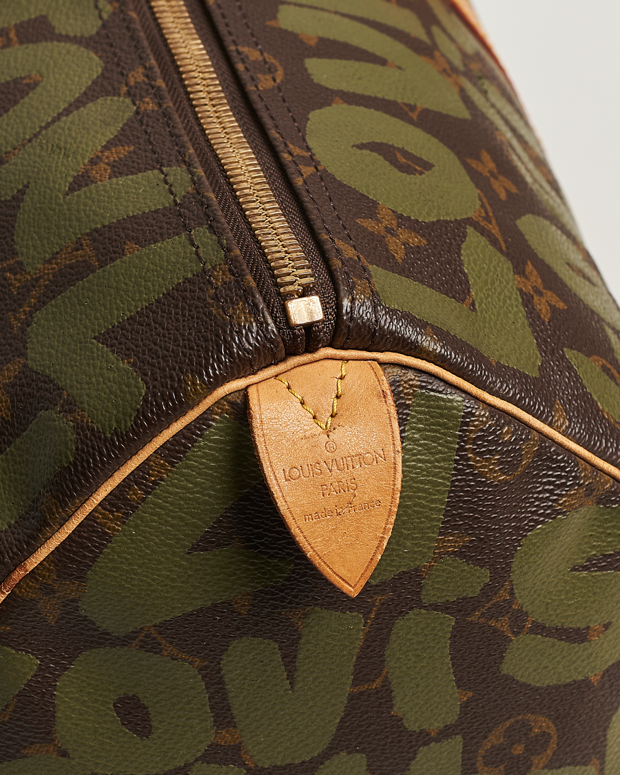 Hombres | Louis Vuitton Pre-Owned Keepall 50 Bag Graffiti  | Louis Vuitton Pre-Owned | Keepall 50 Bag Graffiti 