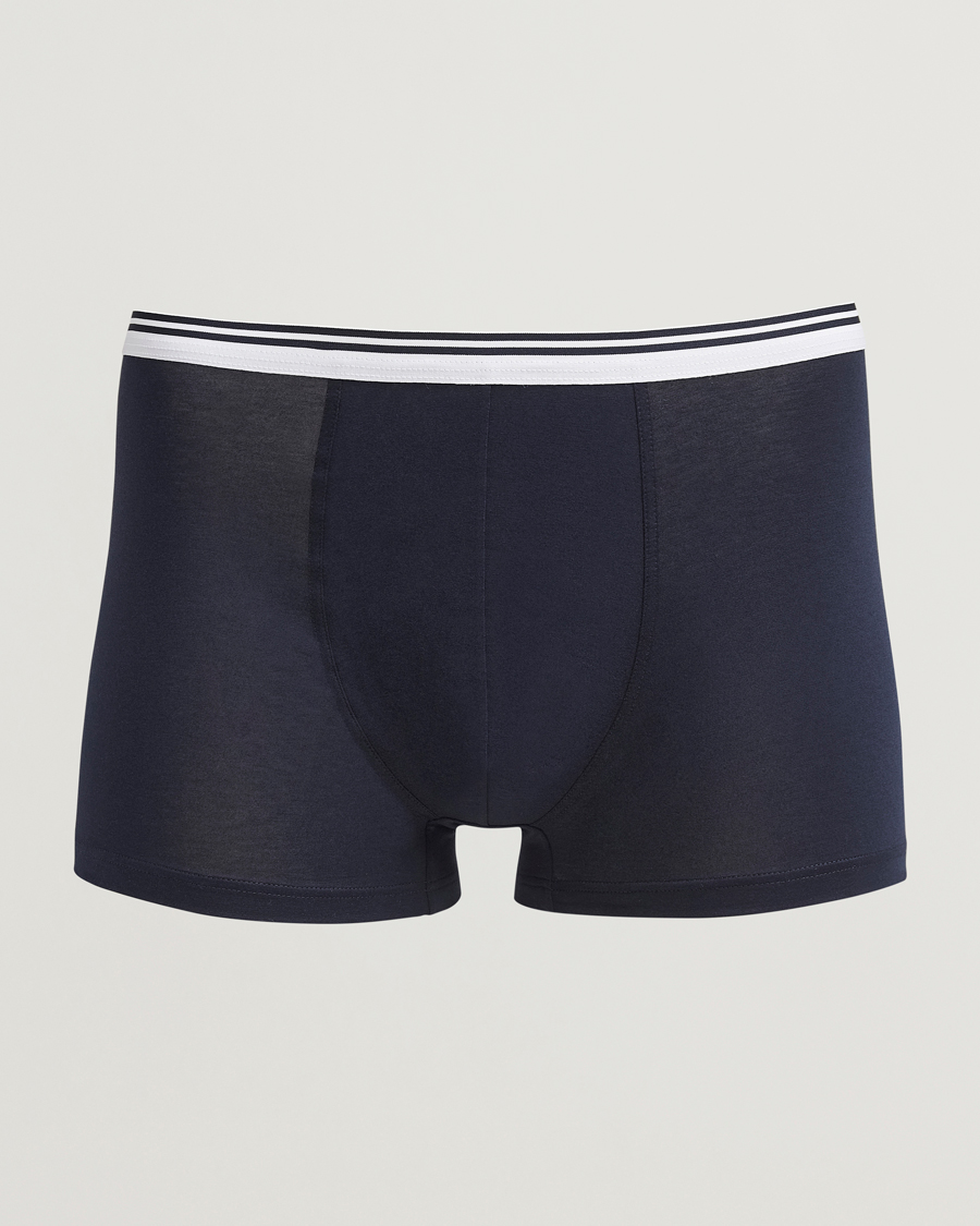 Hombres | Ropa interior y calcetines | Zimmerli of Switzerland | Pure Comfort Boxer Shorts Navy