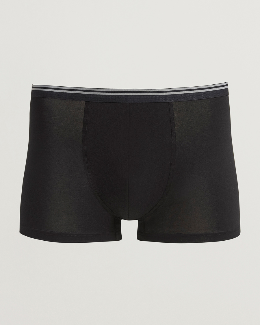 Hombres | Ropa interior y calcetines | Zimmerli of Switzerland | Pure Comfort Boxer Shorts Black