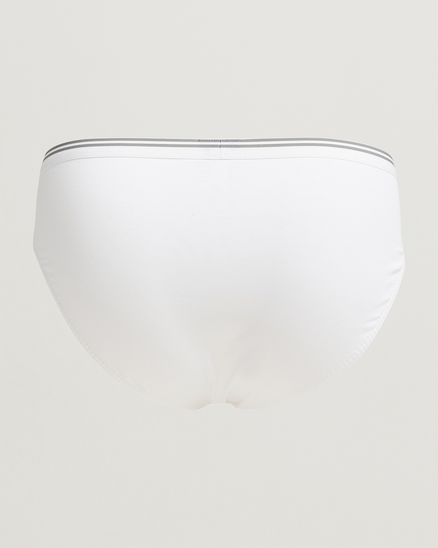 Hombres | Ropa interior y calcetines | Zimmerli of Switzerland | Pure Comfort Briefs White