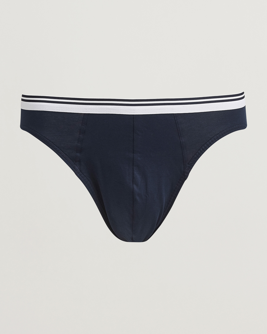 Hombres | Ropa interior y calcetines | Zimmerli of Switzerland | Pure Comfort Briefs Navy