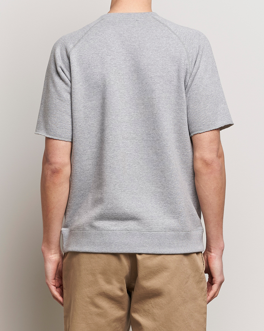Hombres | Camisetas | BEAMS PLUS | Cut Off Sweatshirt Light Grey