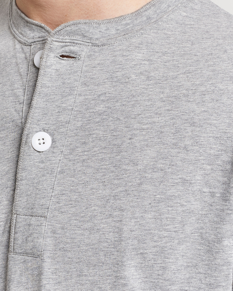 Hombres | Jerséis y prendas de punto | BEAMS PLUS | Cotton Henley Grey