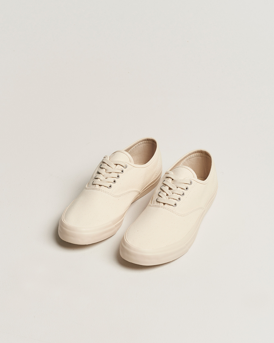 Hombres |  | BEAMS PLUS | x Sperry Canvas Sneakers Ivory