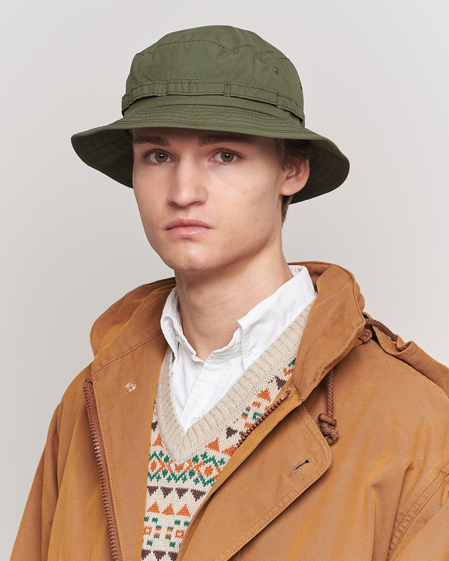Hombres | Japanese Department | BEAMS PLUS | Ripstop Jungle Hat Olive