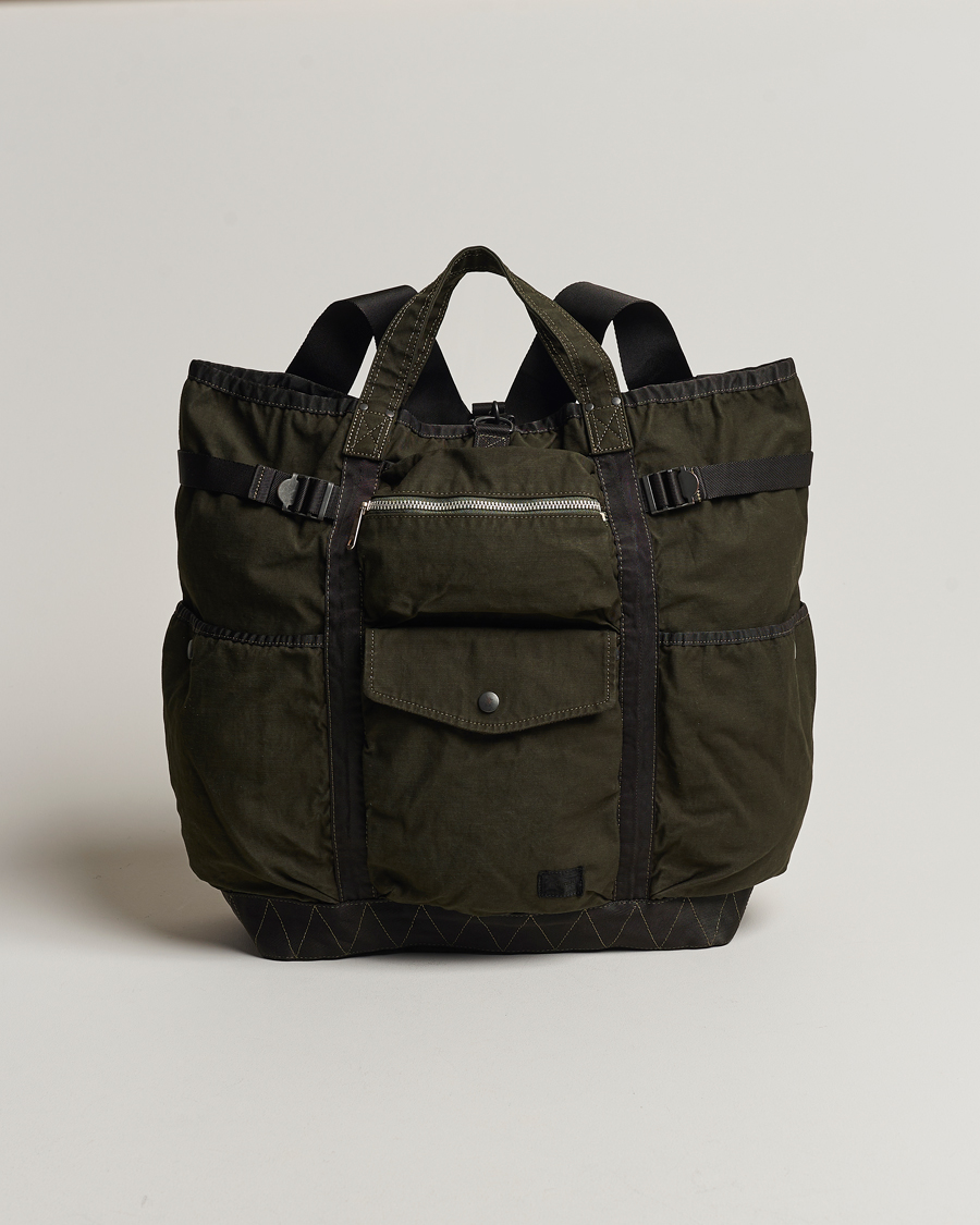 Hombres | Bolsos | Porter-Yoshida & Co. | Crag 2Way Rucksack Khaki