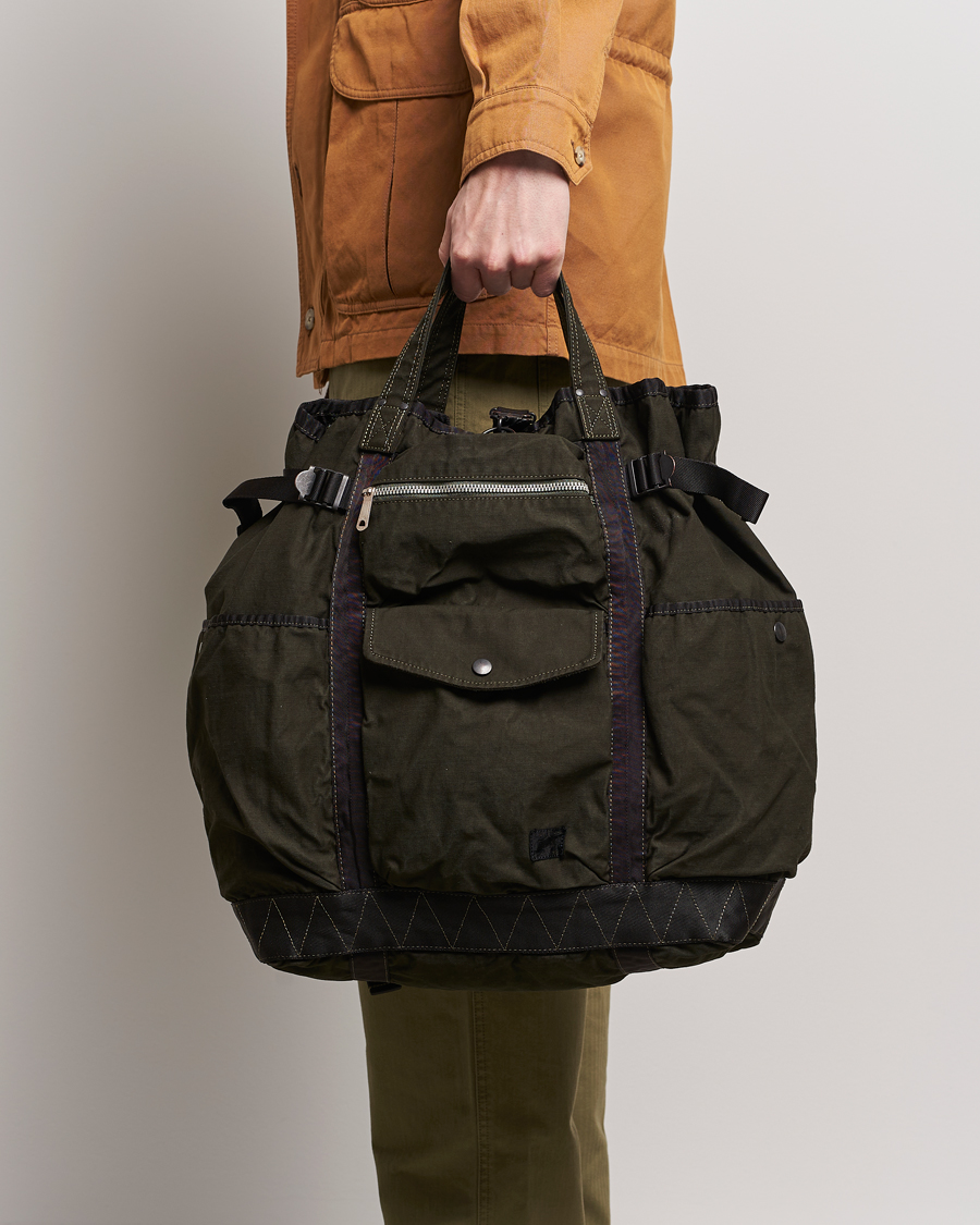 Hombres | Bolsos | Porter-Yoshida & Co. | Crag 2Way Rucksack Khaki