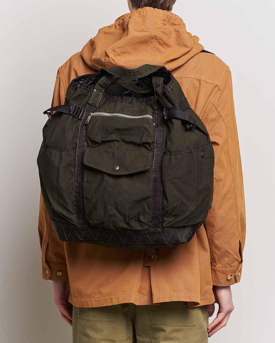 Hombres | Bolsos | Porter-Yoshida & Co. | Crag 2Way Rucksack Khaki
