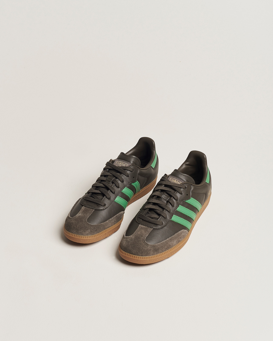 Hombres | adidas Originals | adidas Originals | Samba OG Sneaker Brown/Green