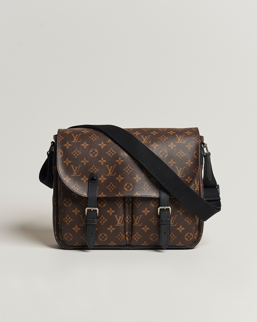Hombres | Louis Vuitton Pre-Owned Christopher Shoulder Bag Monogram | Louis Vuitton Pre-Owned | Christopher Shoulder Bag Monogram