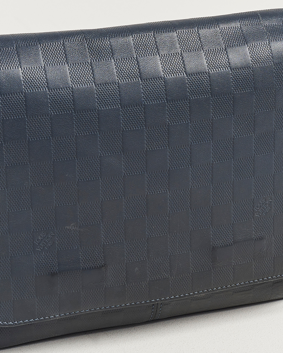 Hombres | Louis Vuitton Pre-Owned District PM Messenger Bag Damier Infini | Louis Vuitton Pre-Owned | District PM Messenger Bag Damier Infini