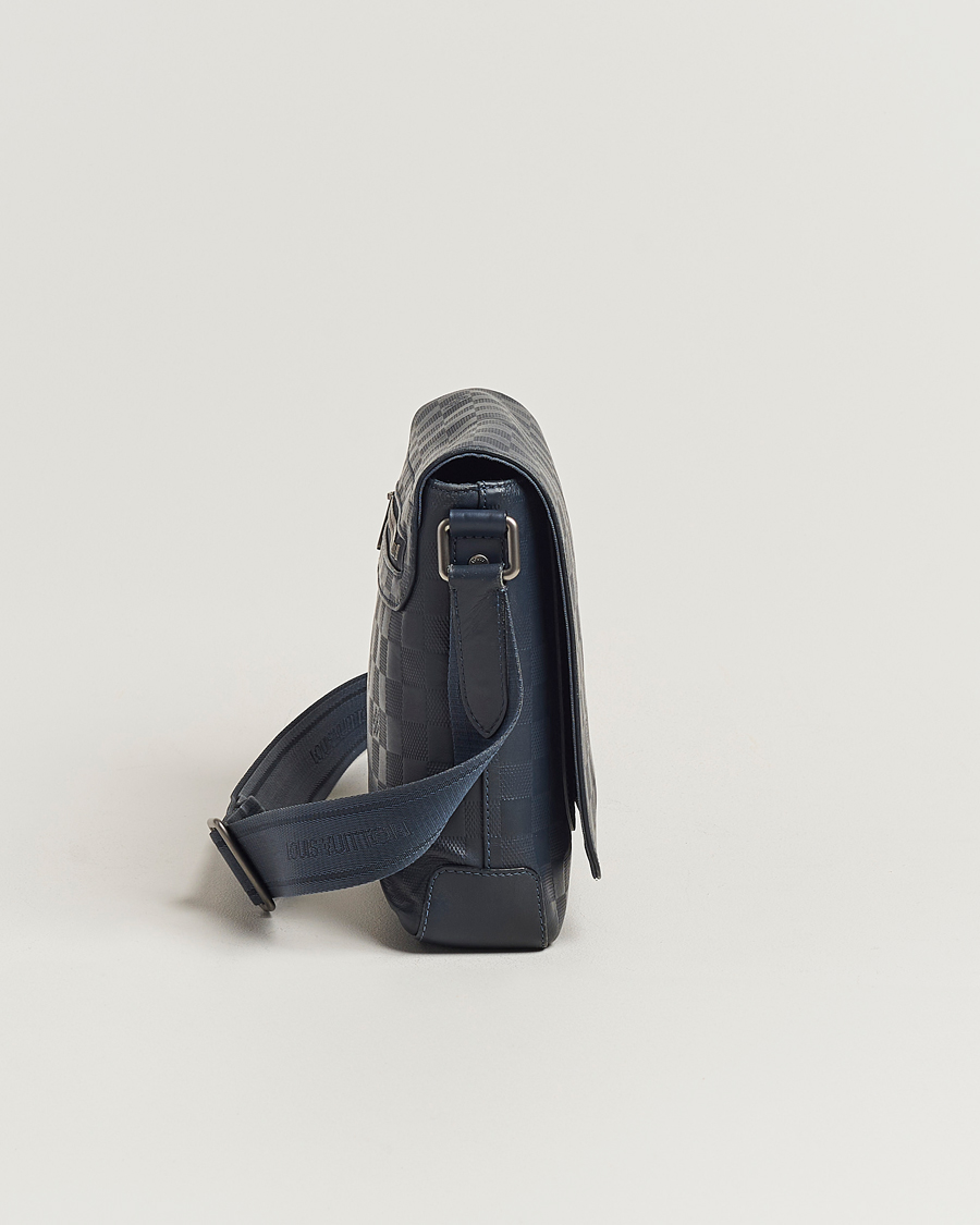 Hombres | Louis Vuitton Pre-Owned District PM Messenger Bag Damier Infini | Louis Vuitton Pre-Owned | District PM Messenger Bag Damier Infini