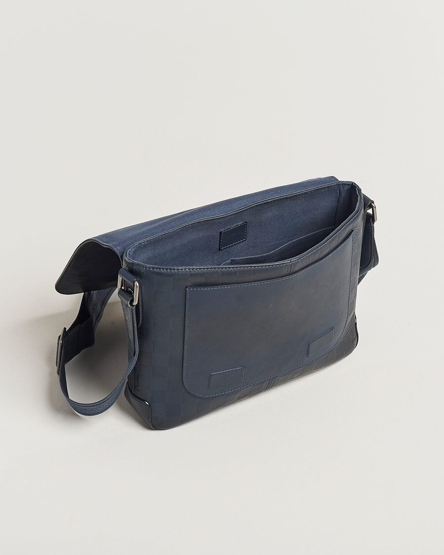 Hombres | Louis Vuitton Pre-Owned District PM Messenger Bag Damier Infini | Louis Vuitton Pre-Owned | District PM Messenger Bag Damier Infini