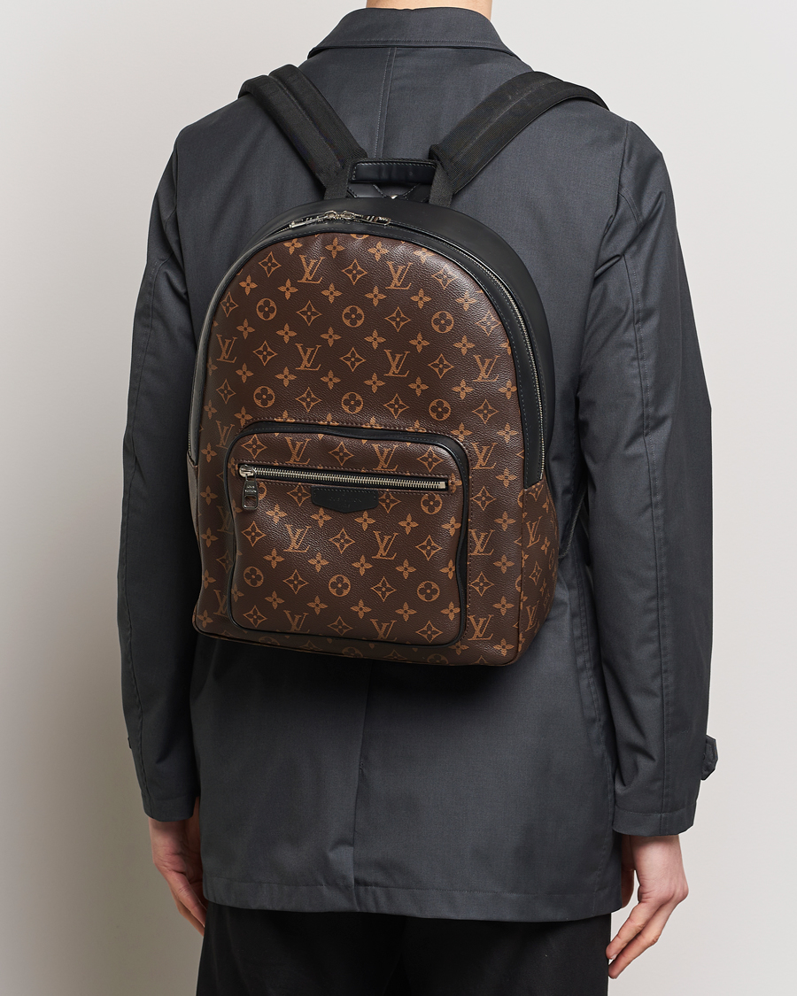 Hombres | Pre-owned Accesorios | Louis Vuitton Pre-Owned | Josh Macassar Backpack Monogram 